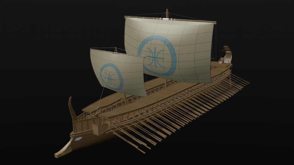 GREEK TRIREME (updated) preview image 1